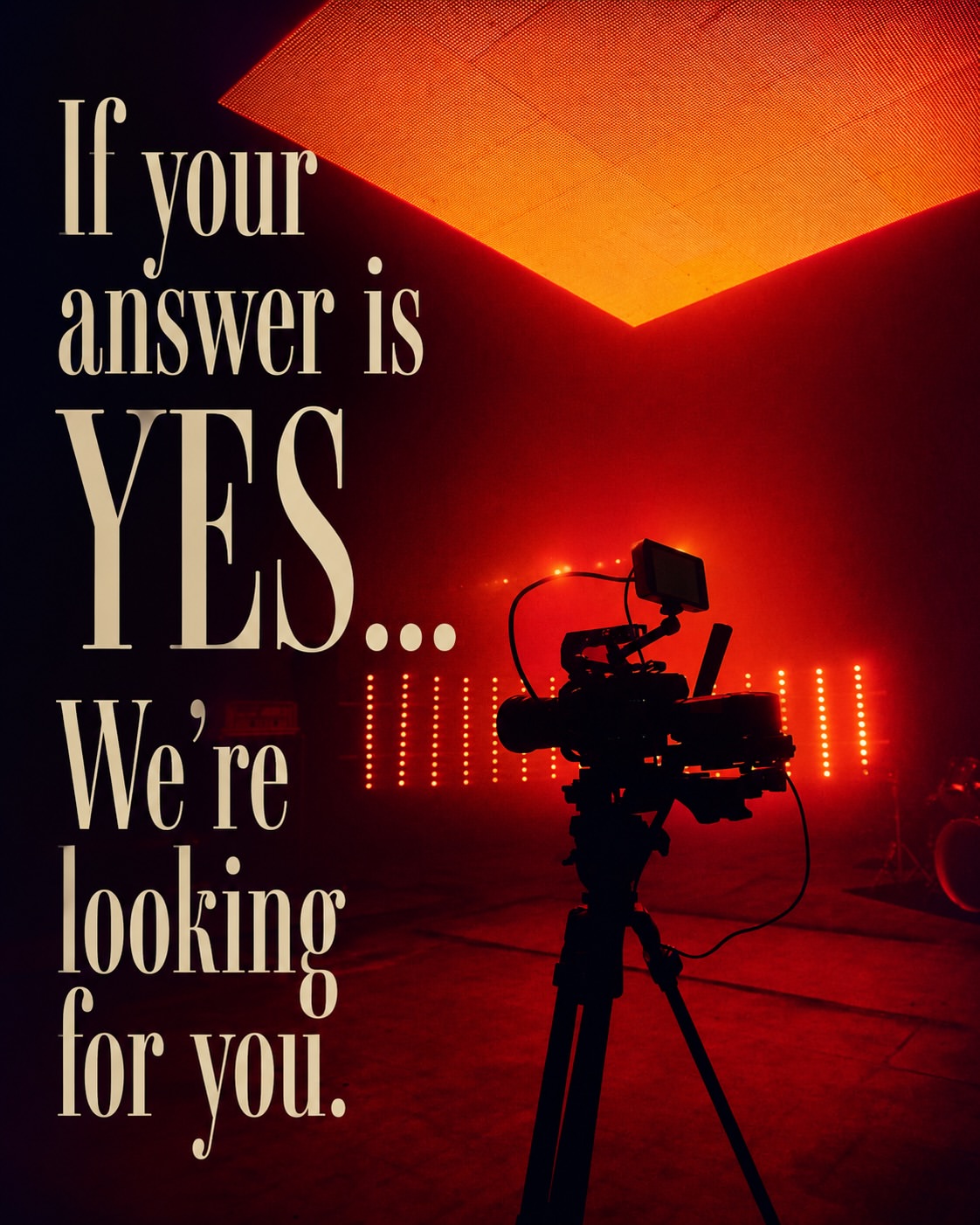 We're not searching for the best singer. We're searching for the next Main Character.